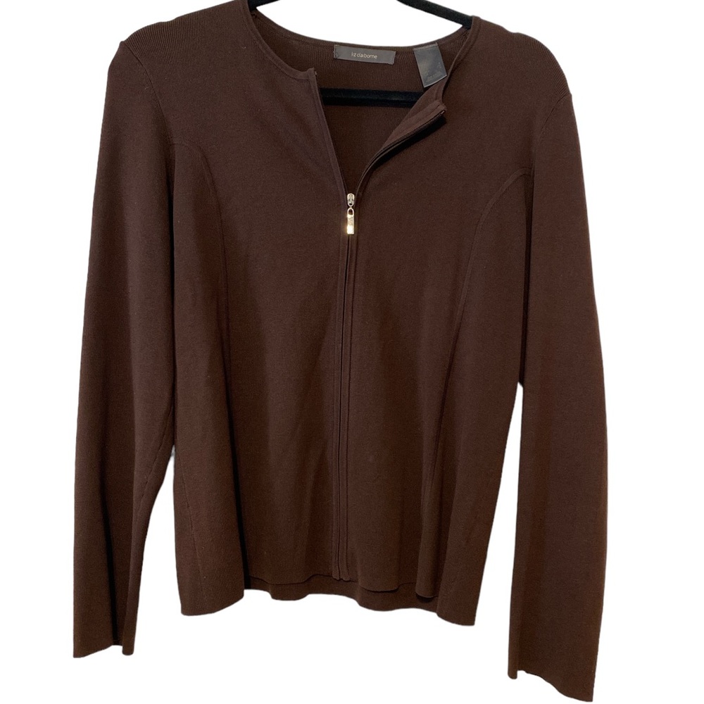 Liz Claiborne Full Zipper Cardigan